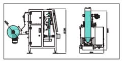 Kawach 450 packaging machine layout drawing