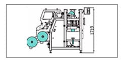 Kawach Twin 150 packaging machine layout drawing
