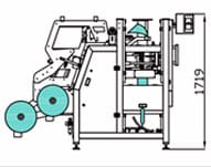 Namkeen packing machine layout drawing