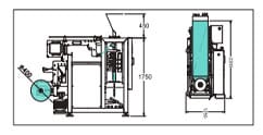 Kawach 700 packaging machine layout drawing