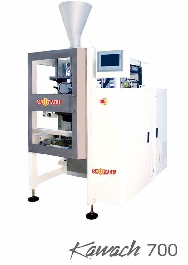 Kawach 700 vertical form fill seal packaging machine